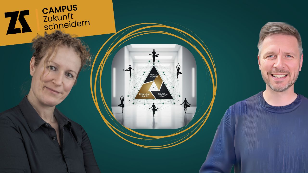 Unternehmen gesund leben. Ralf Nuppenau als Vertrauensnetzwerkpartner von Birgit Poschacher.